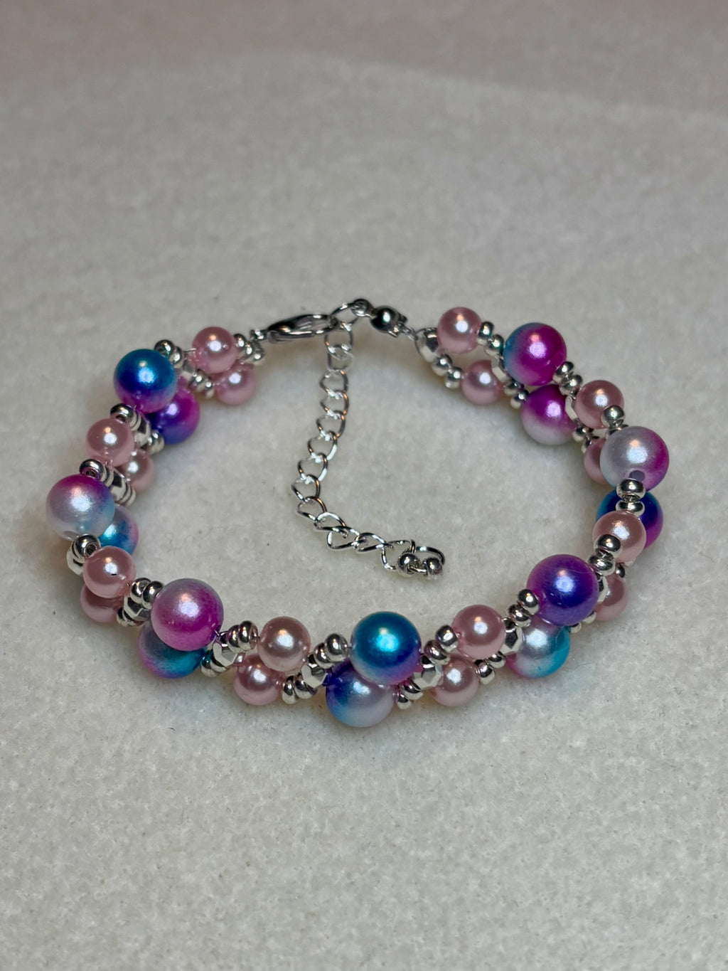 Handmade Beaded Bracelet Multi-colored