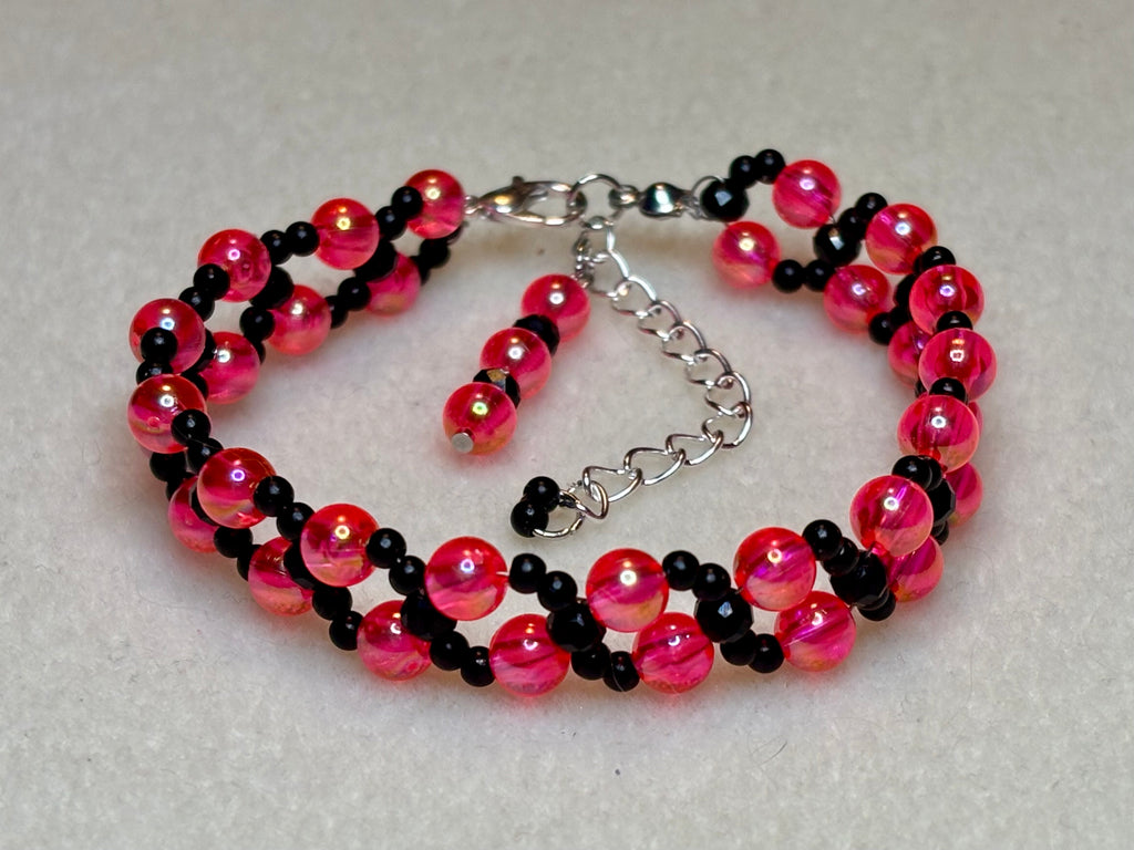 Handmade Beaded Bracelet Multi-colored