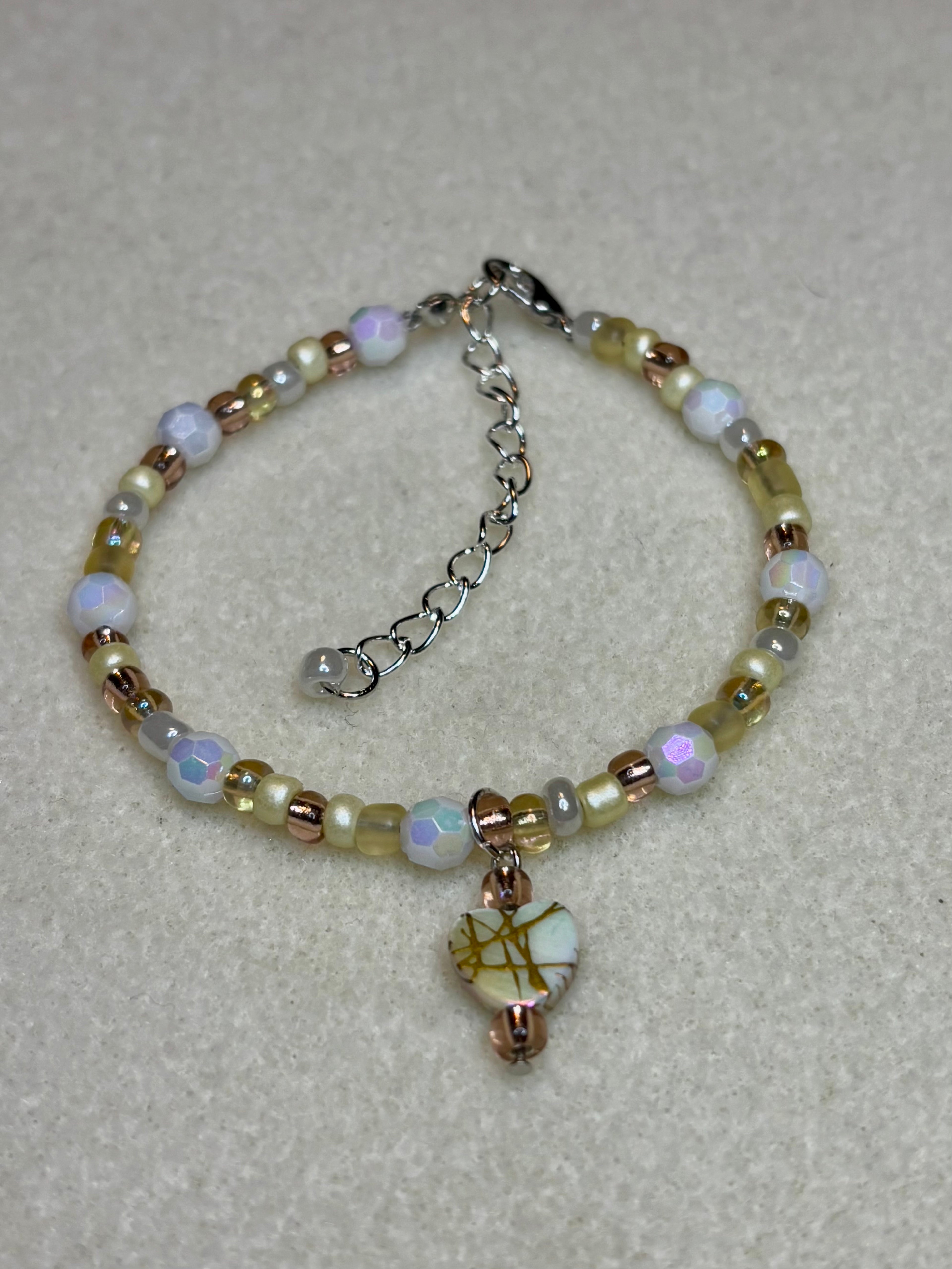 Handmade Beaded Necklace and Bracelet Set