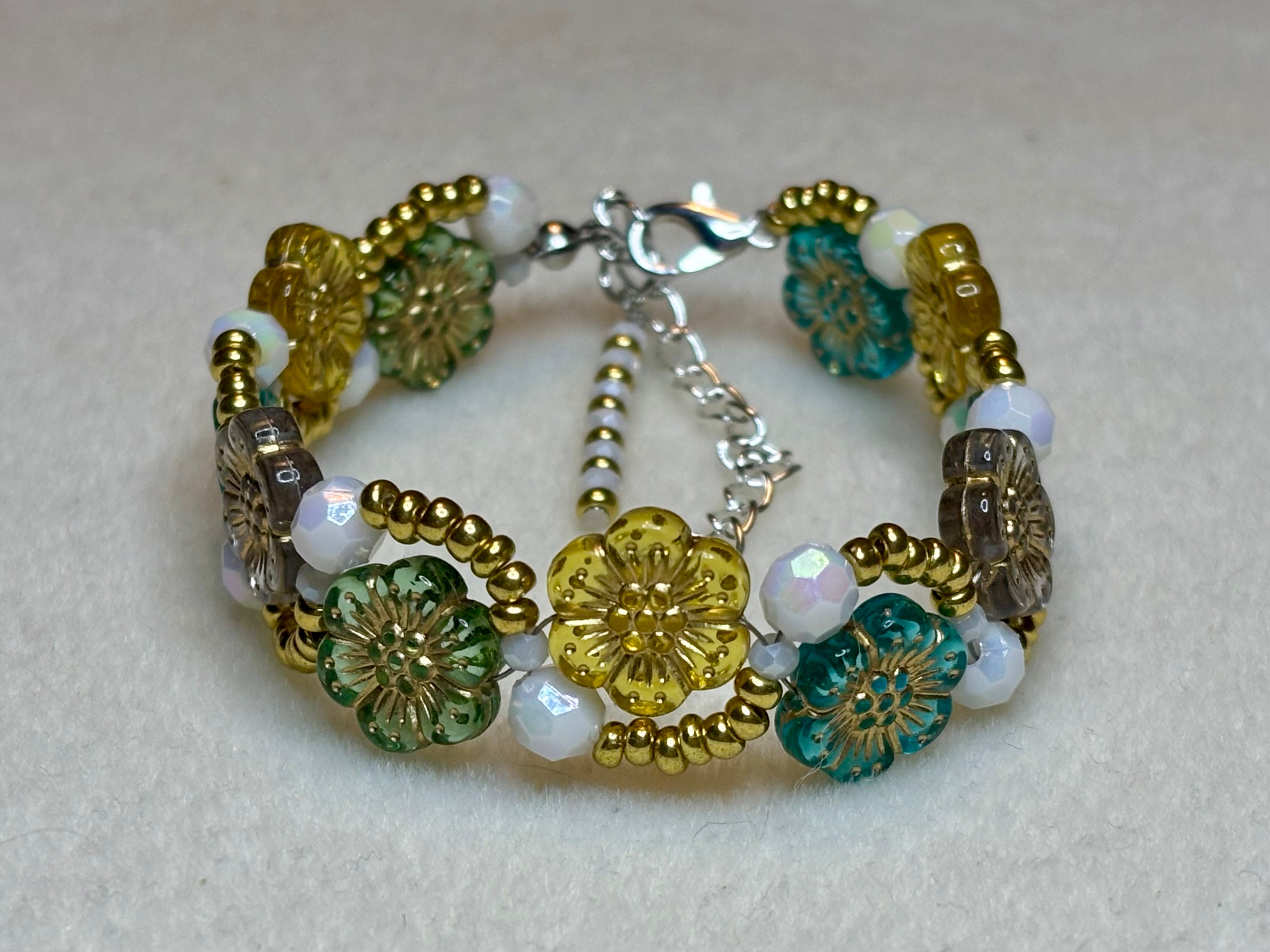 Handmade Beaded Bracelet Multi-colored