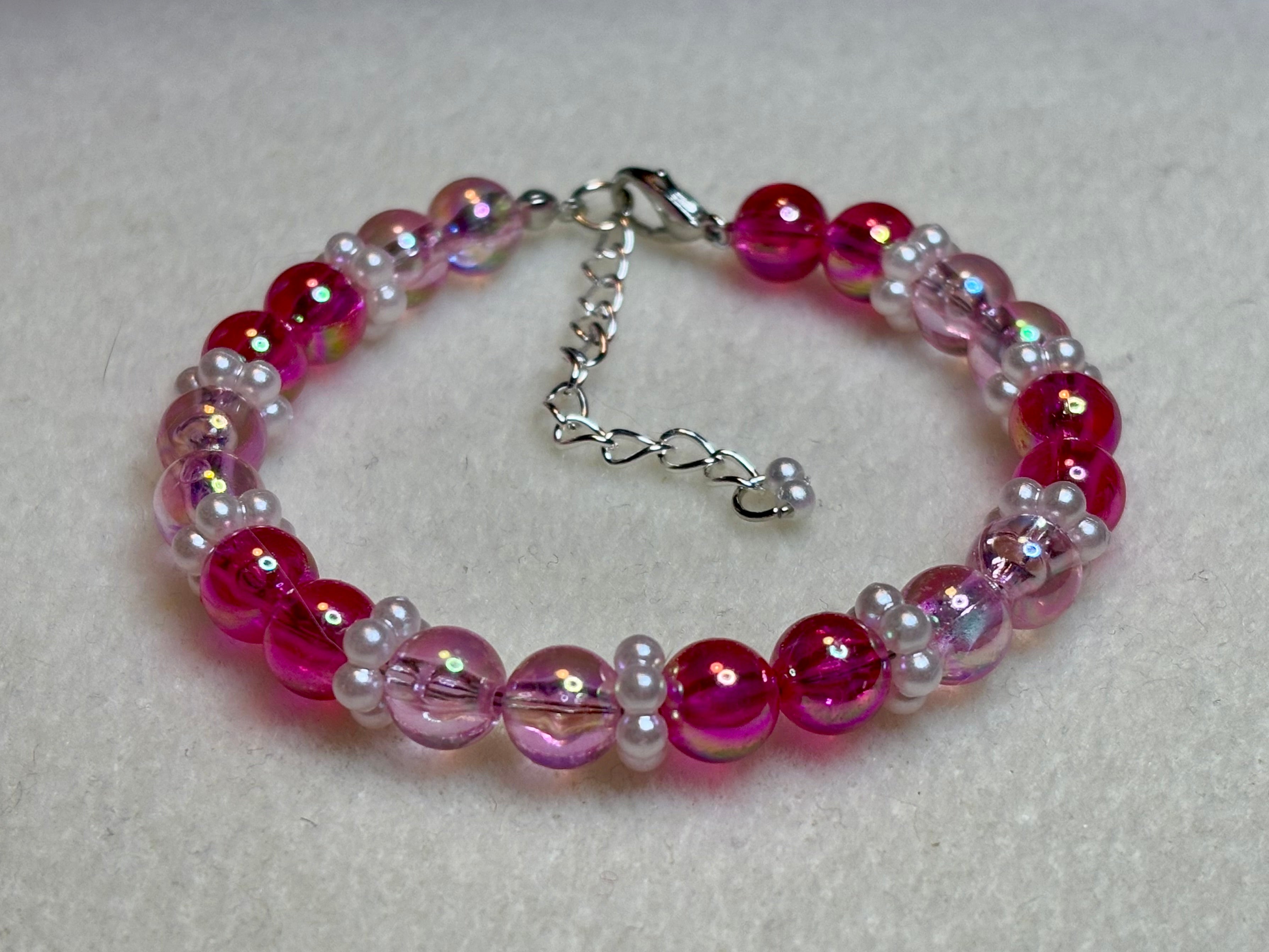 Handmade Beaded Bracelet Multi-colored