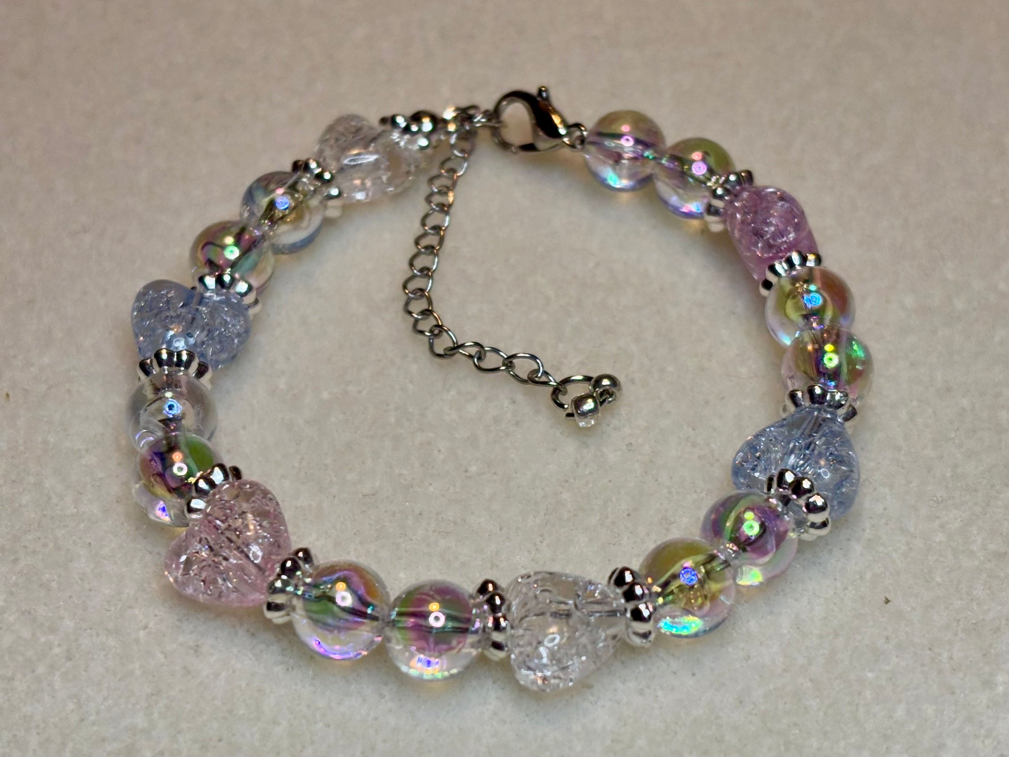 Handmade Beaded Bracelet Multi-colored