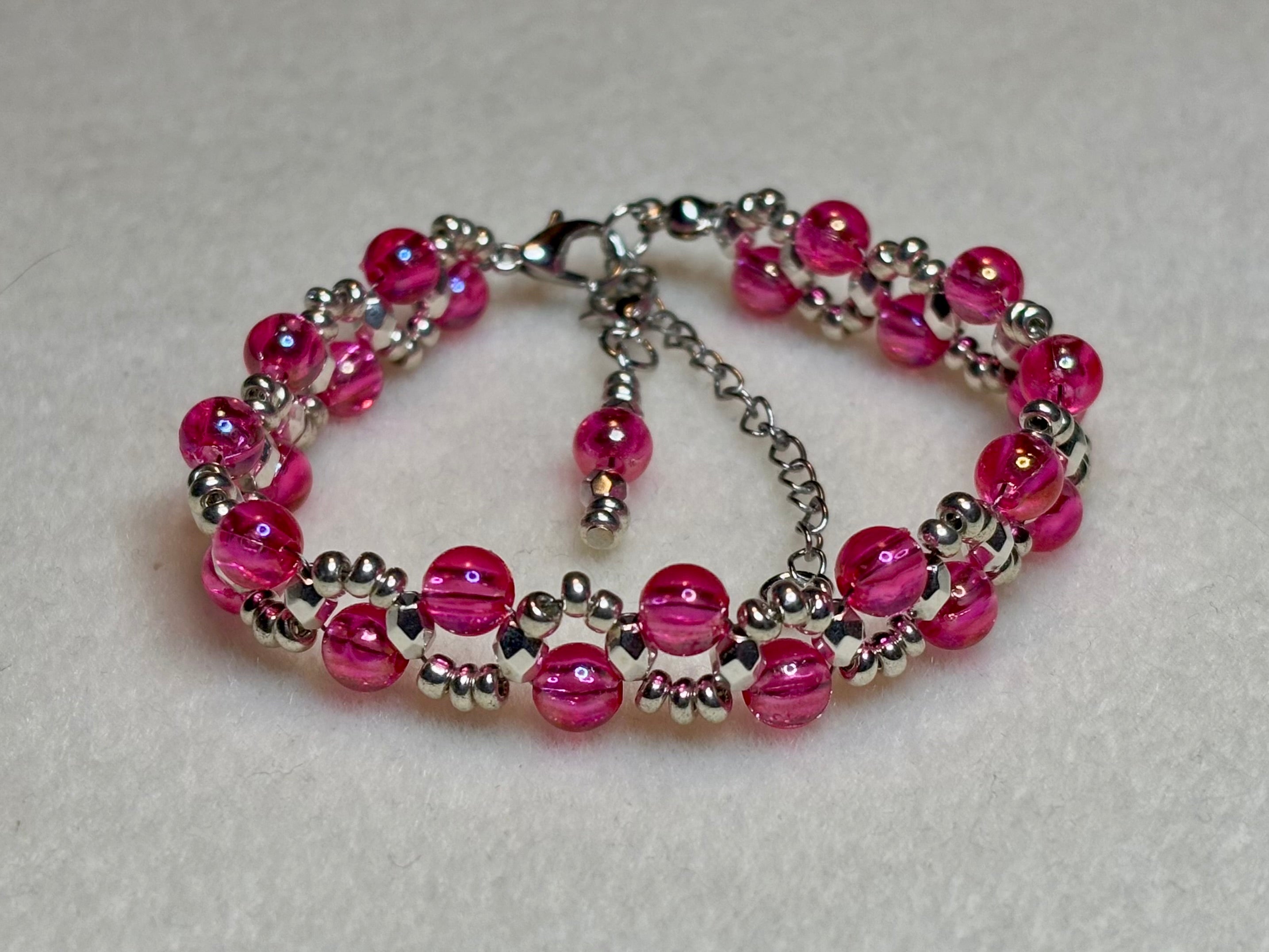 Handmade Beaded Bracelet Multi-colored