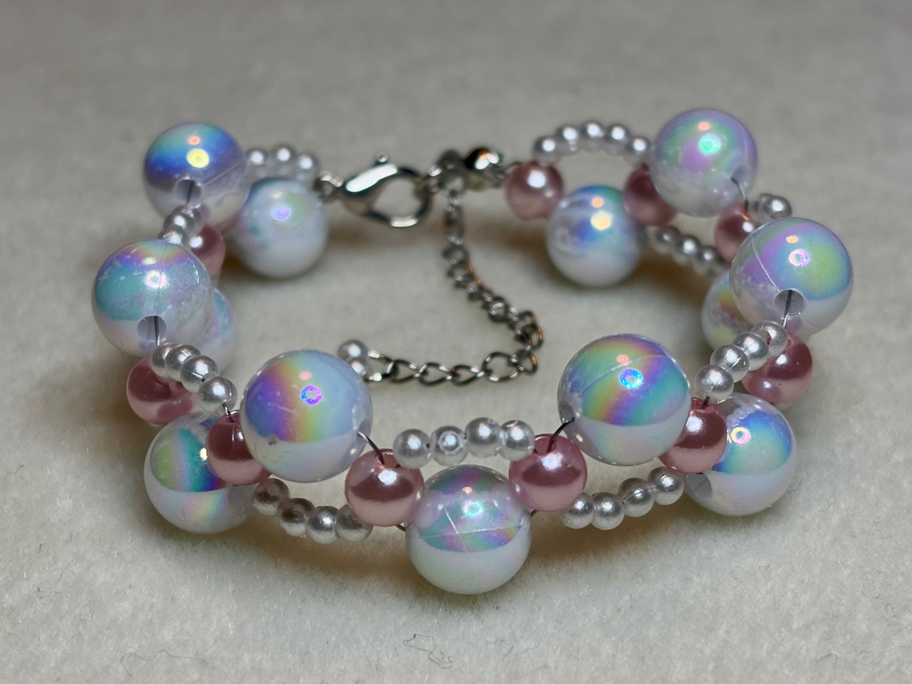 Handmade Beaded Bracelet Multi-colored