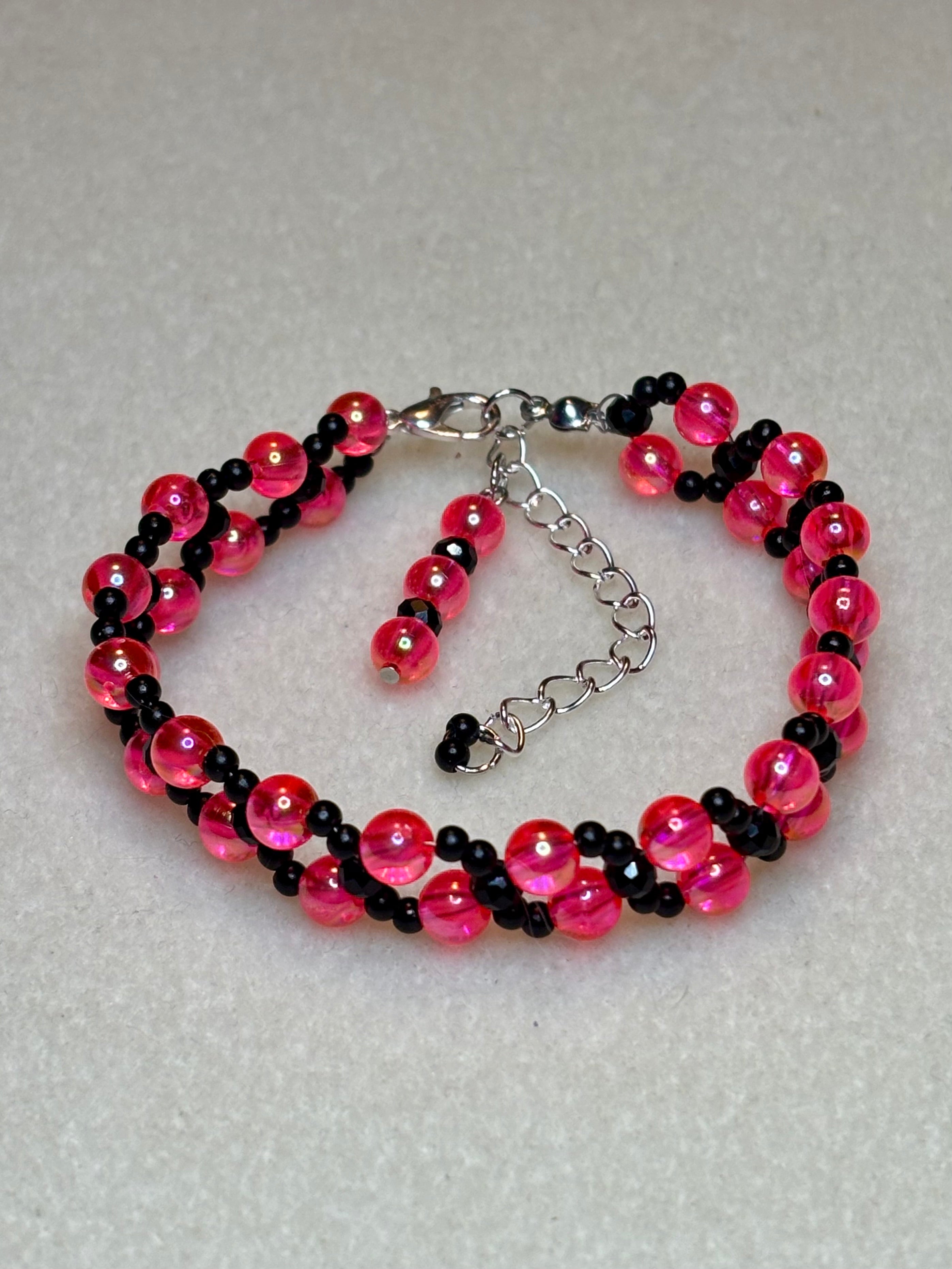 Handmade Beaded Bracelet Multi-colored