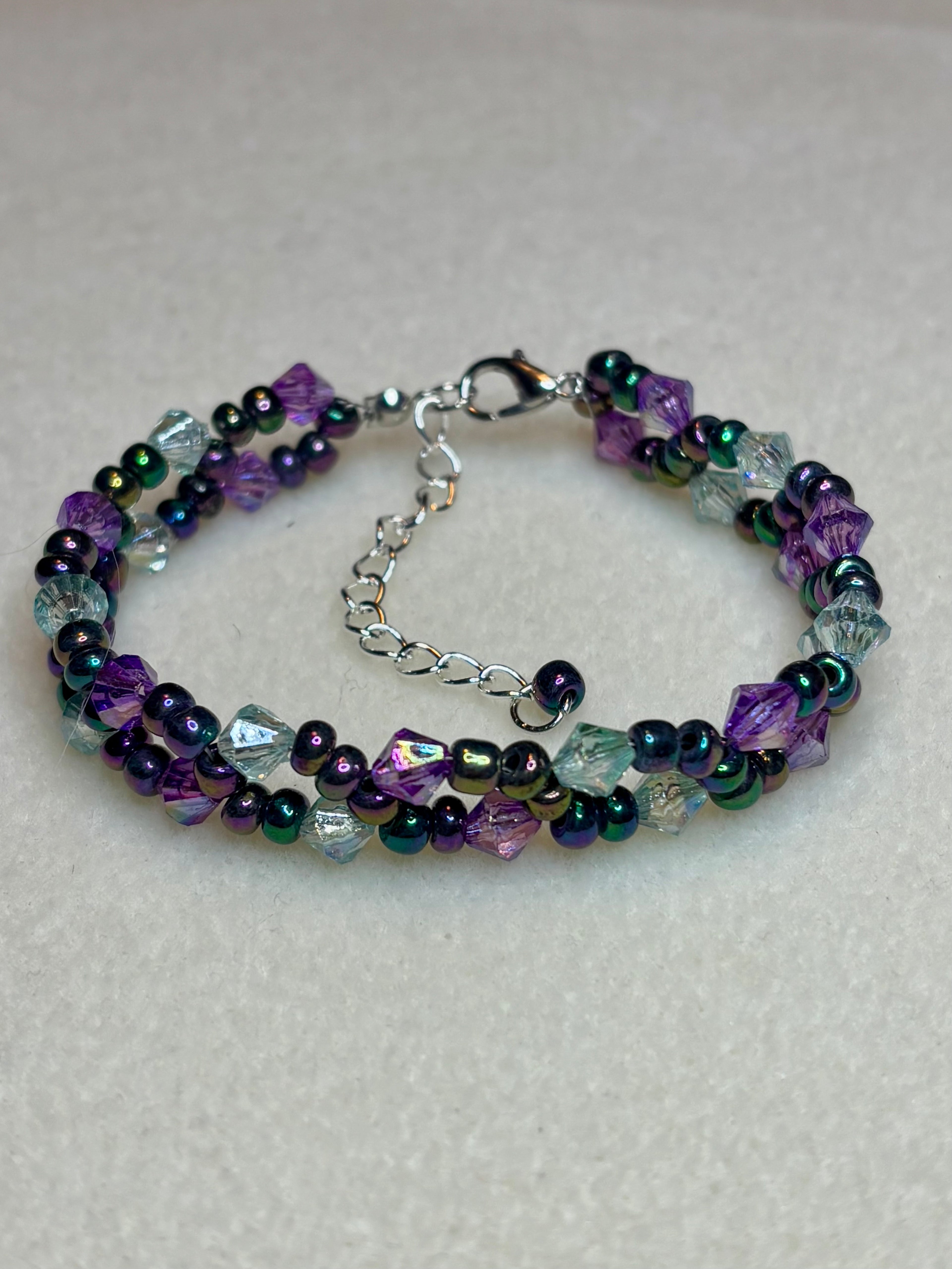 Handmade Beaded Bracelet Multi-colored