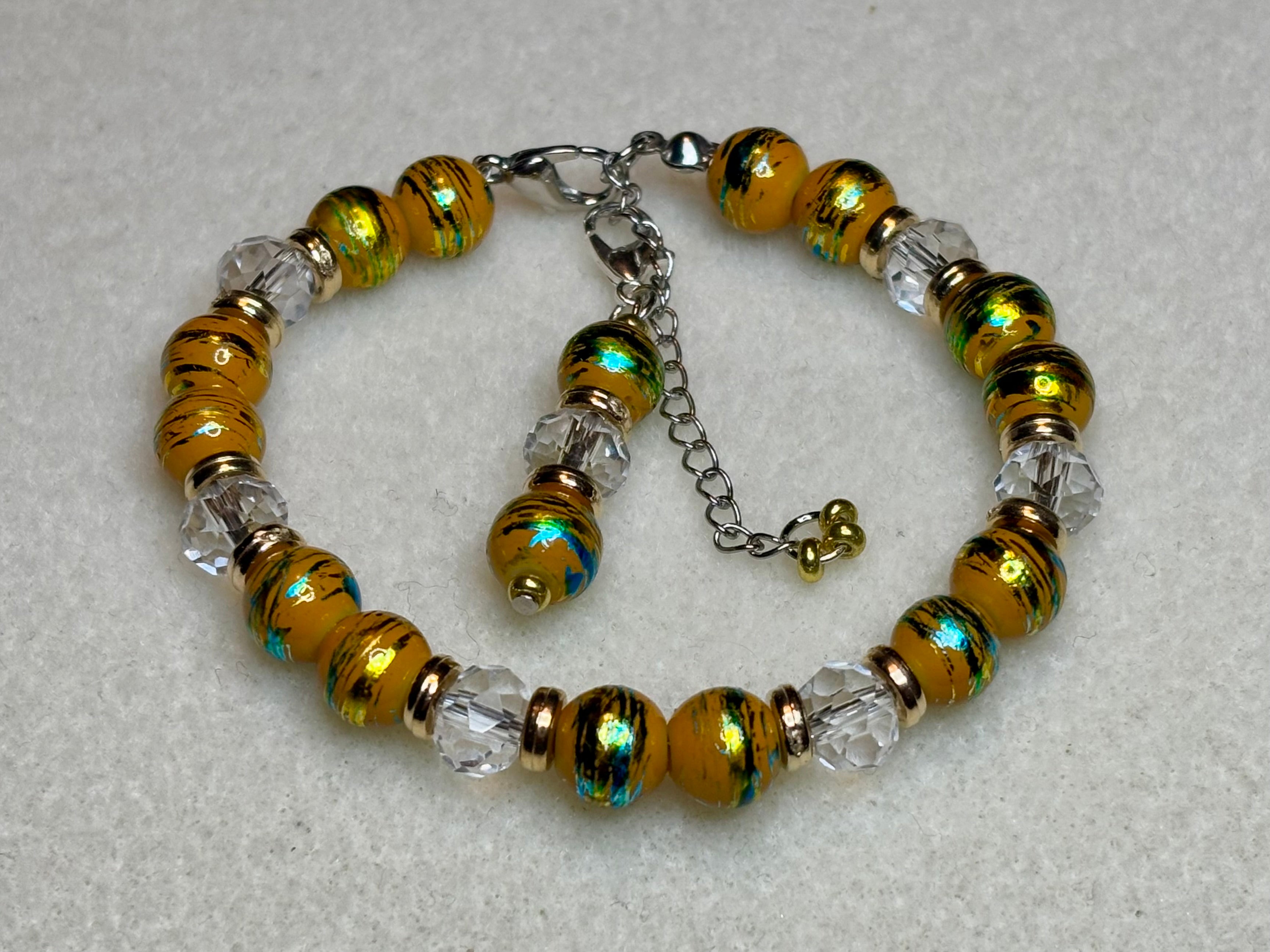 Handmade Beaded Bracelet Multi-colored