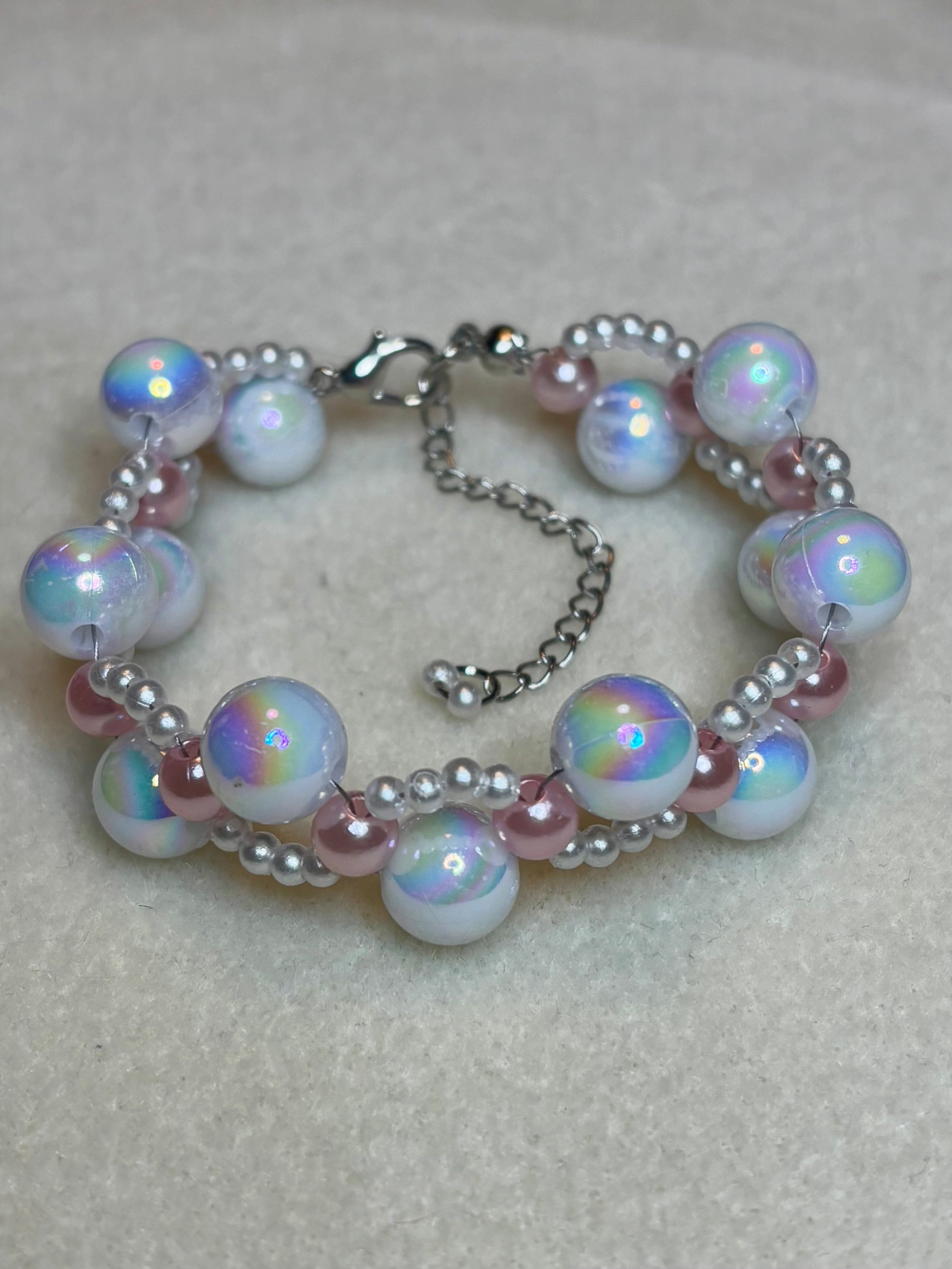Handmade Beaded Bracelet Multi-colored