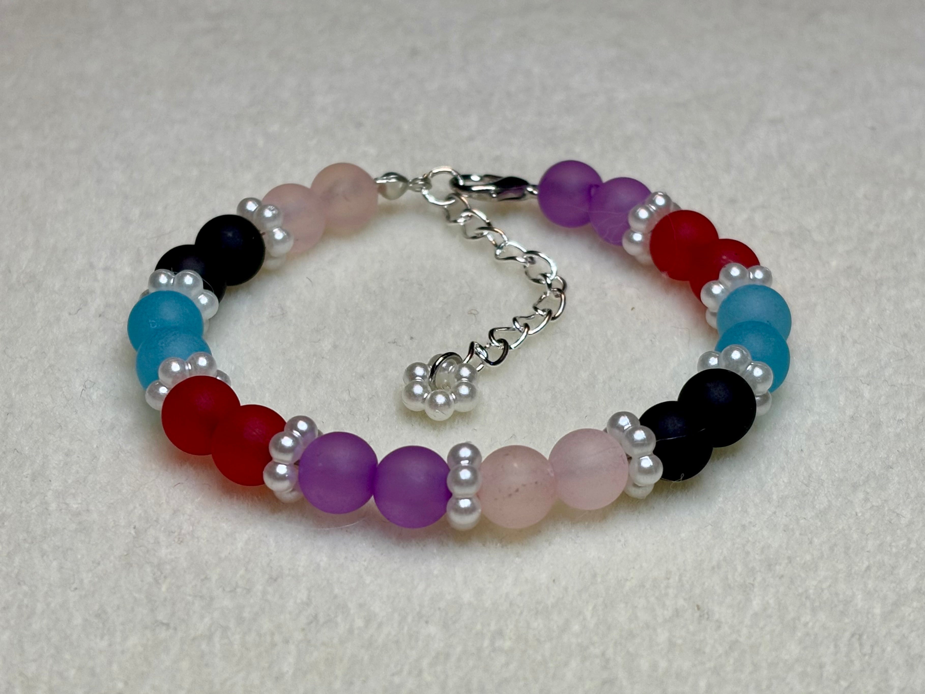 Handmade Beaded Bracelet Multi-colored