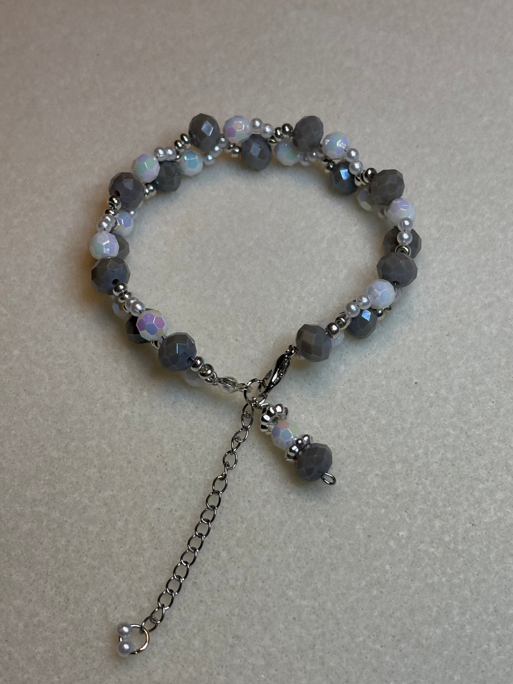 Handmade Beaded Holiday Bracelet And Earrings Set