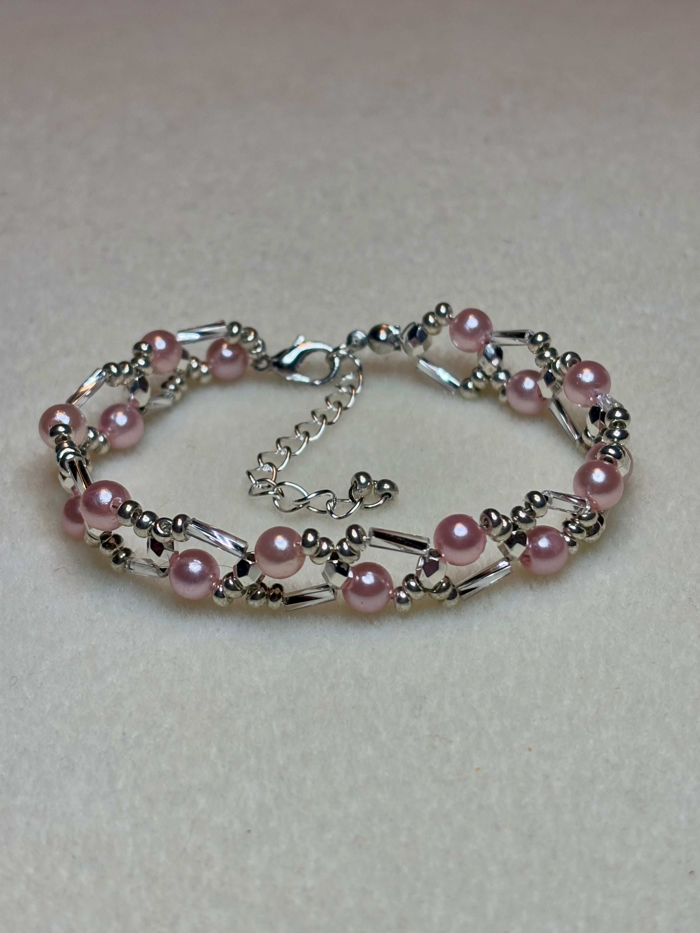Handmade Beaded Bracelet Multi-colored