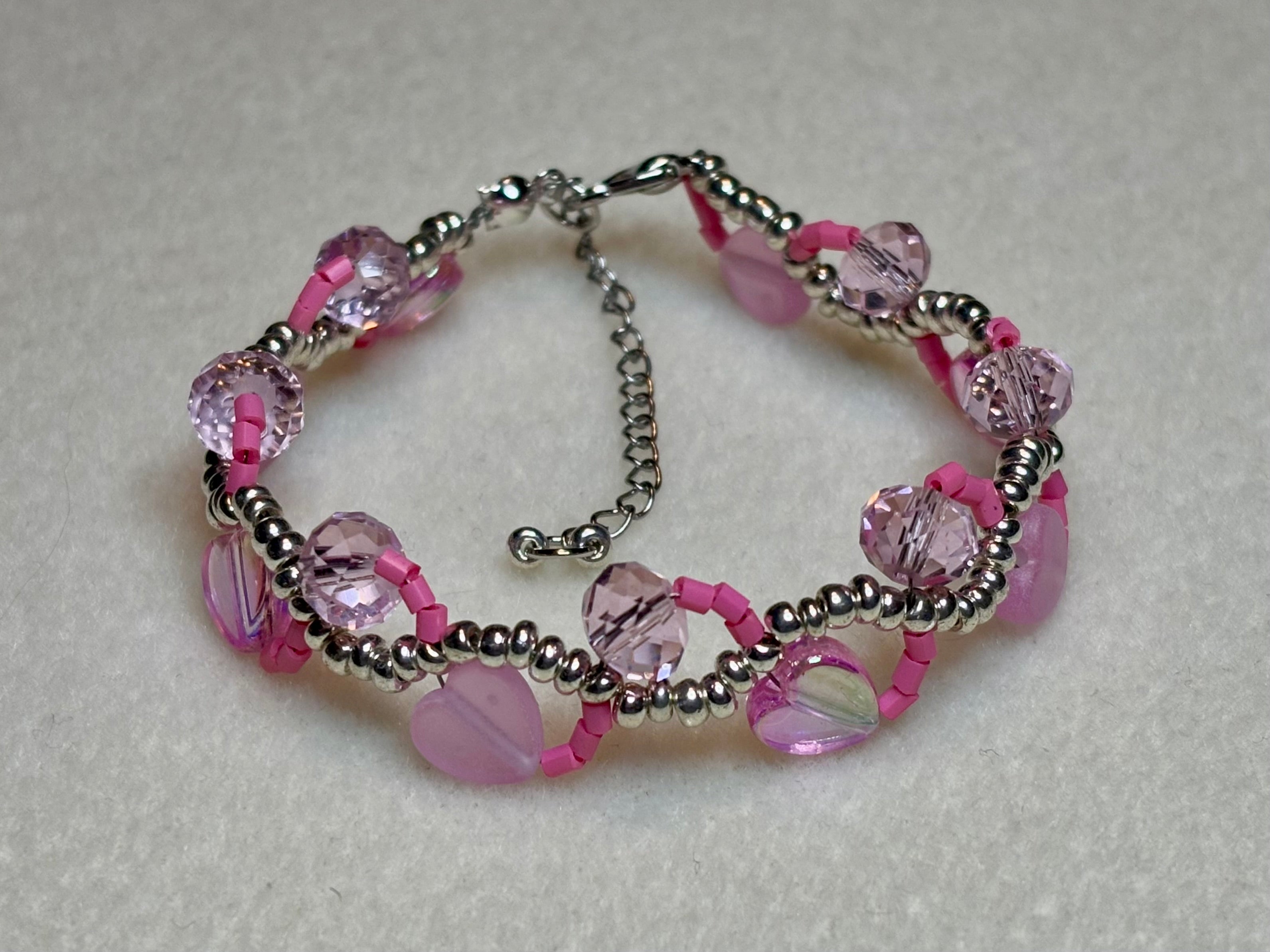 Handmade Beaded Bracelet Multi-colored