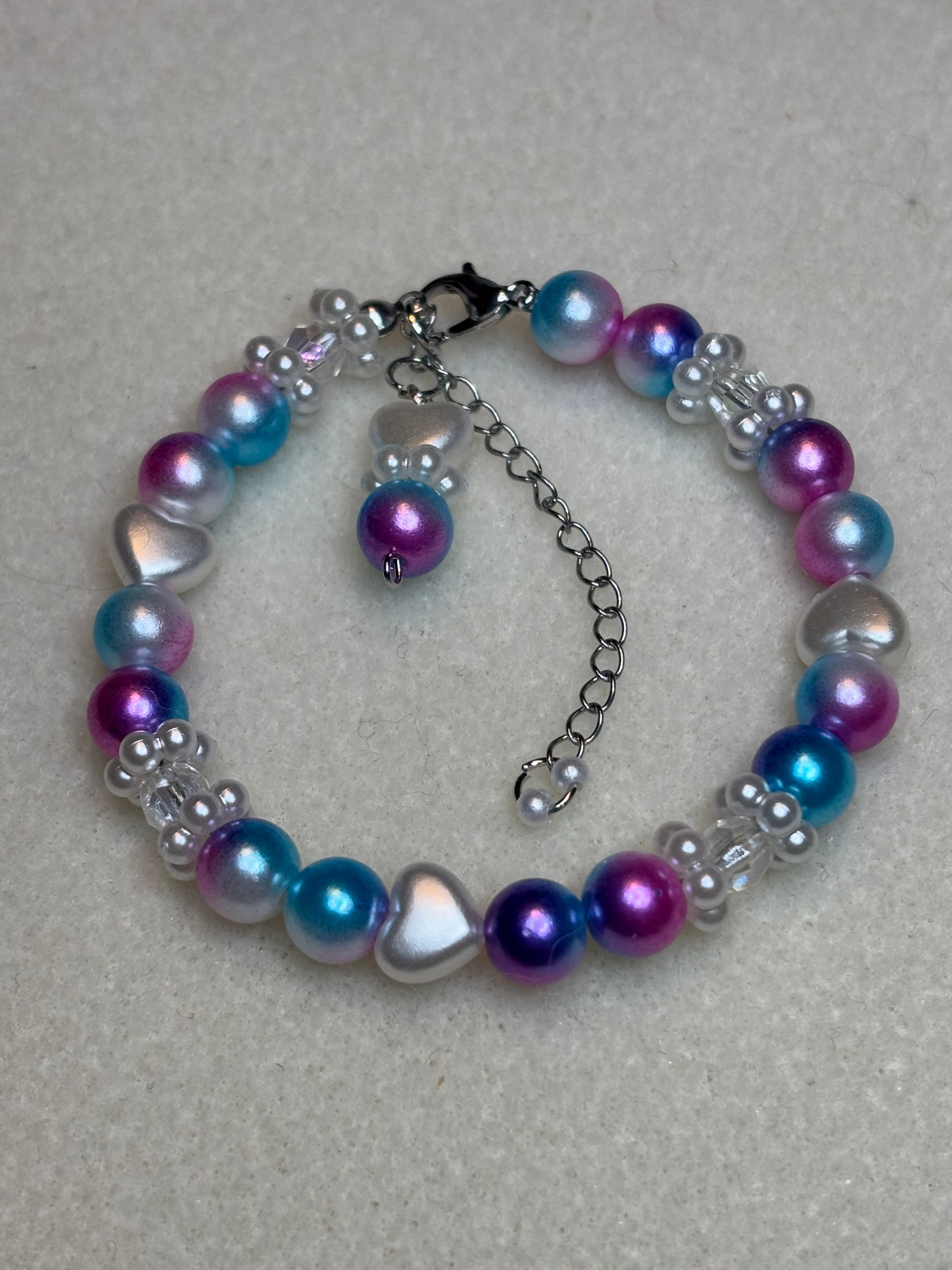 Handmade Beaded Bracelet Multi-colored
