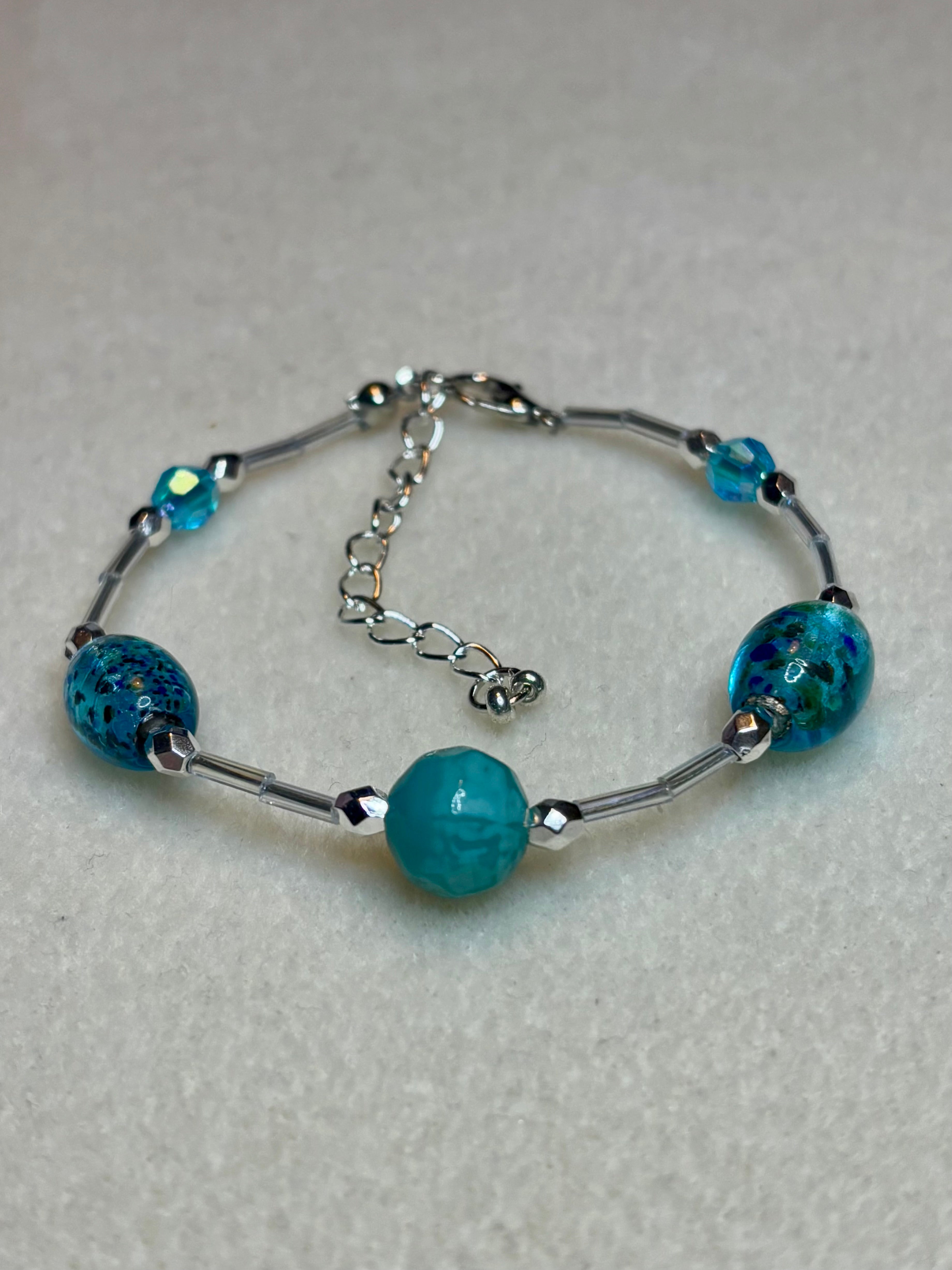 Handmade Beaded Bracelet Multi-colored