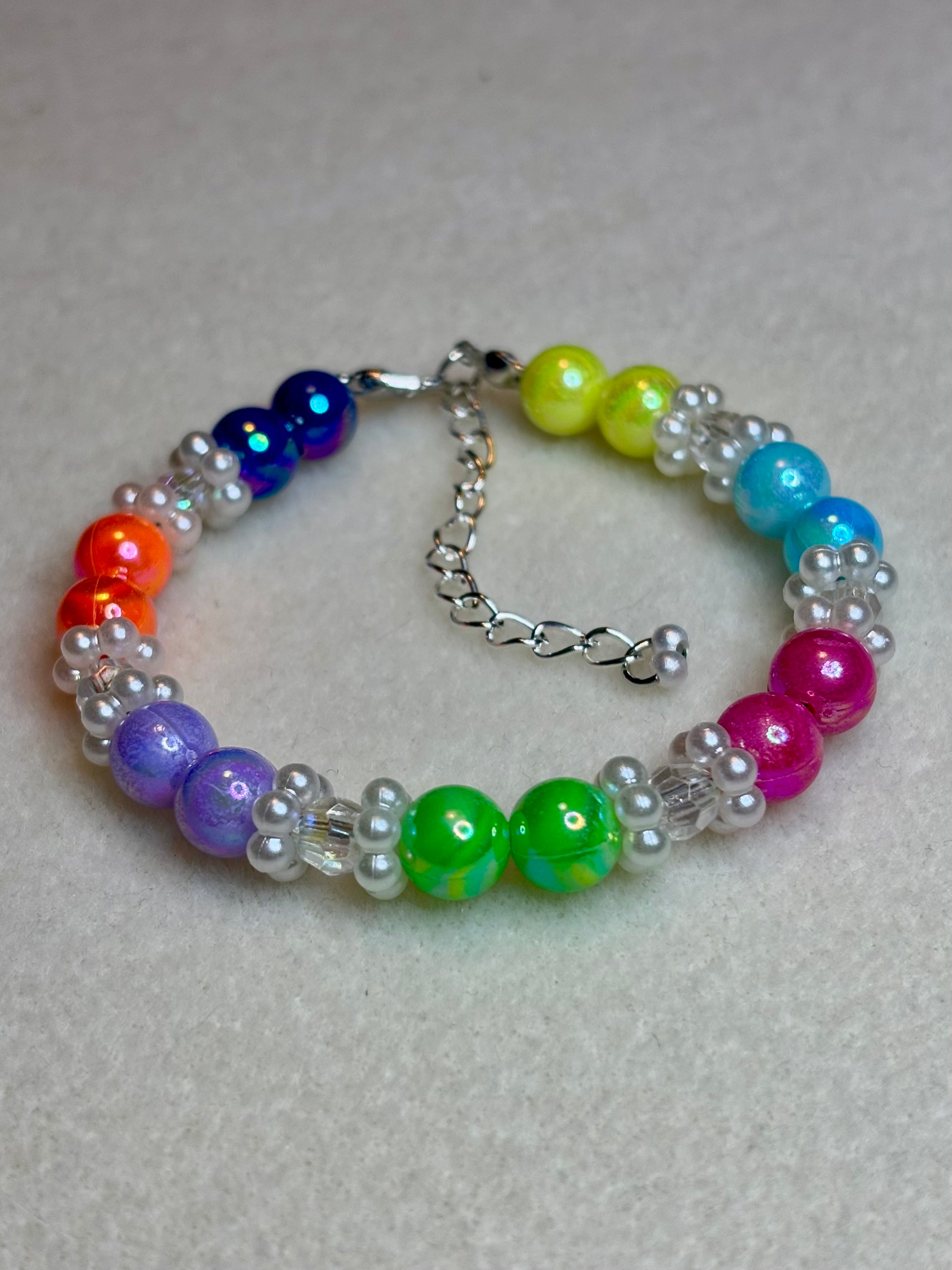 Handmade Beaded Bracelet Multi-colored