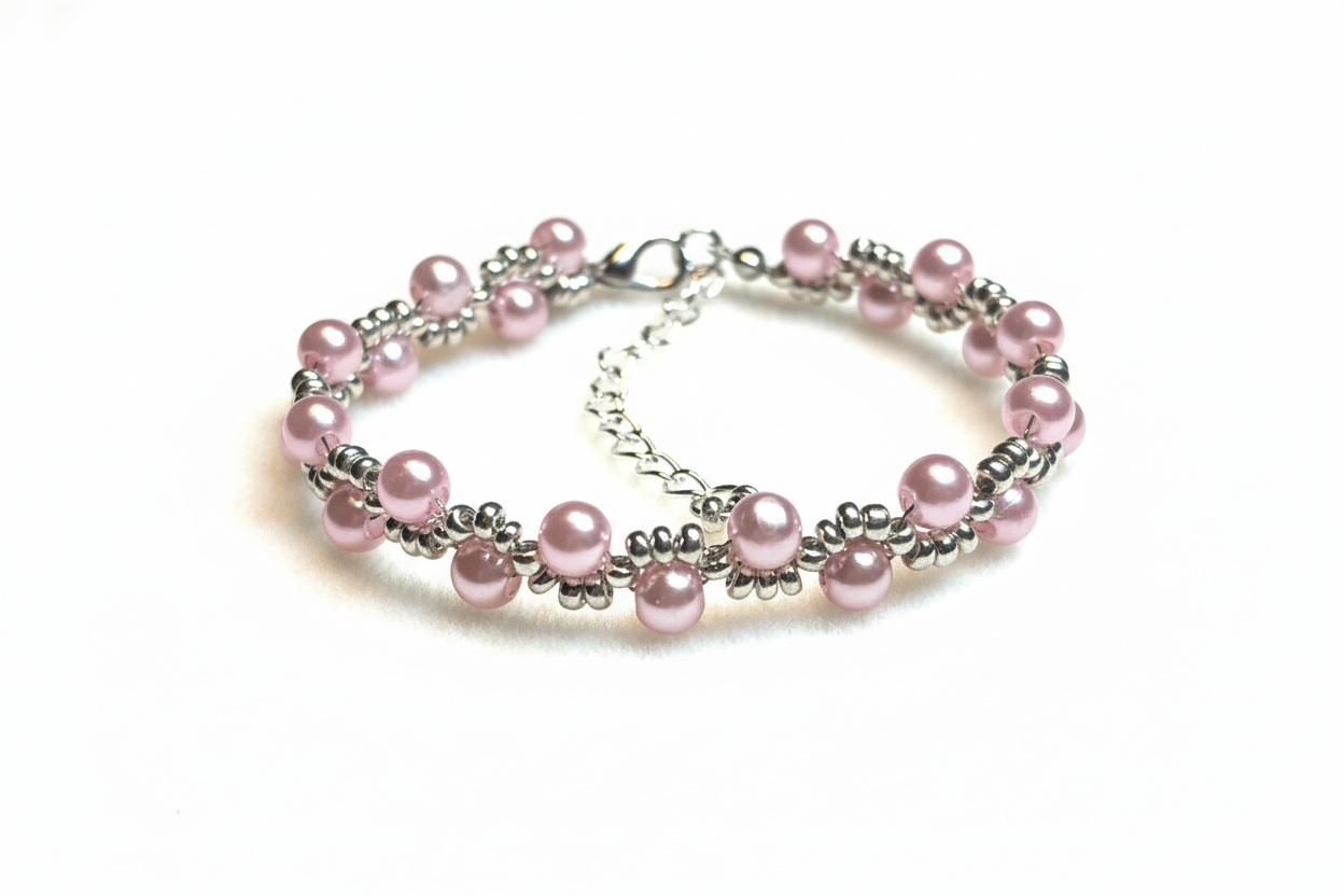 Handmade Beaded Bracelet Multi-colored