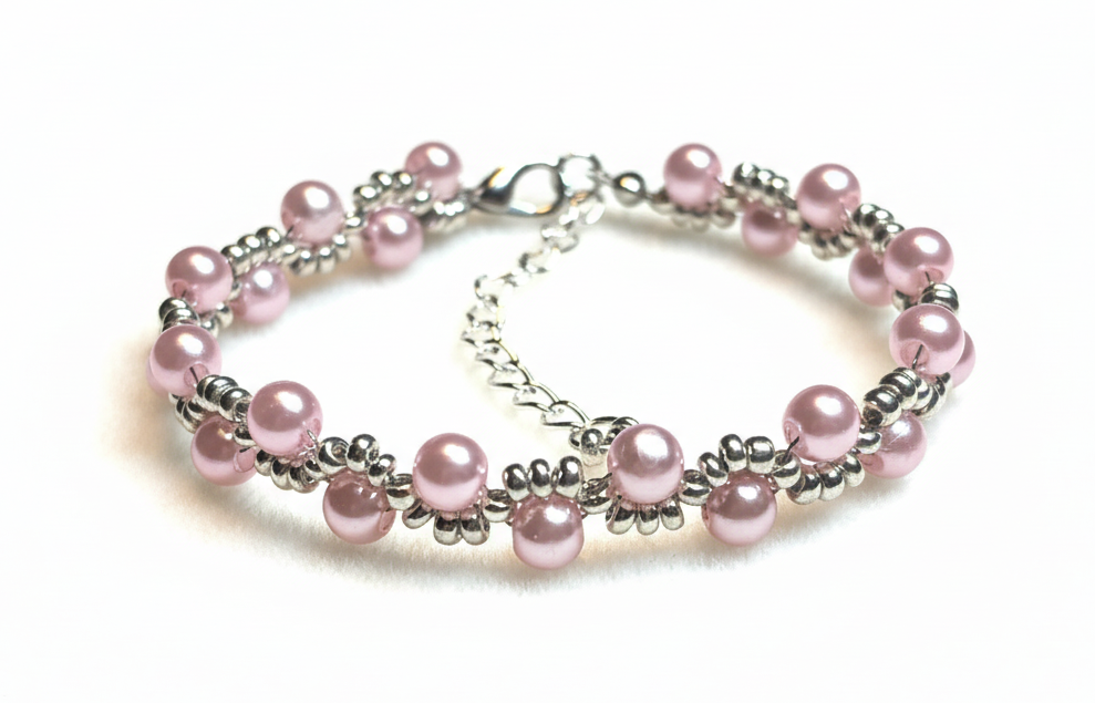 Handmade Beaded Bracelet Multi-colored