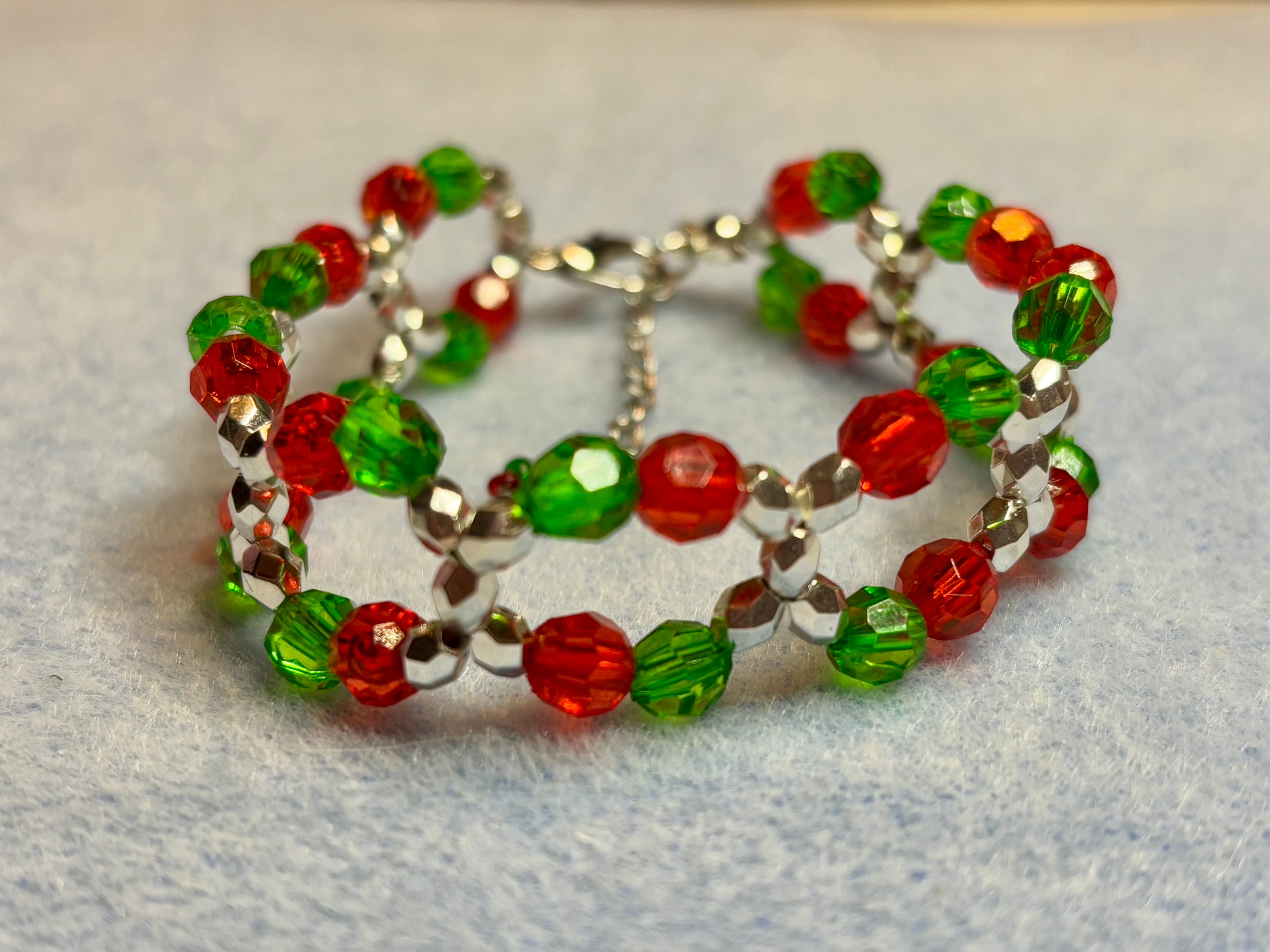 Handmade Holiday Bracelet