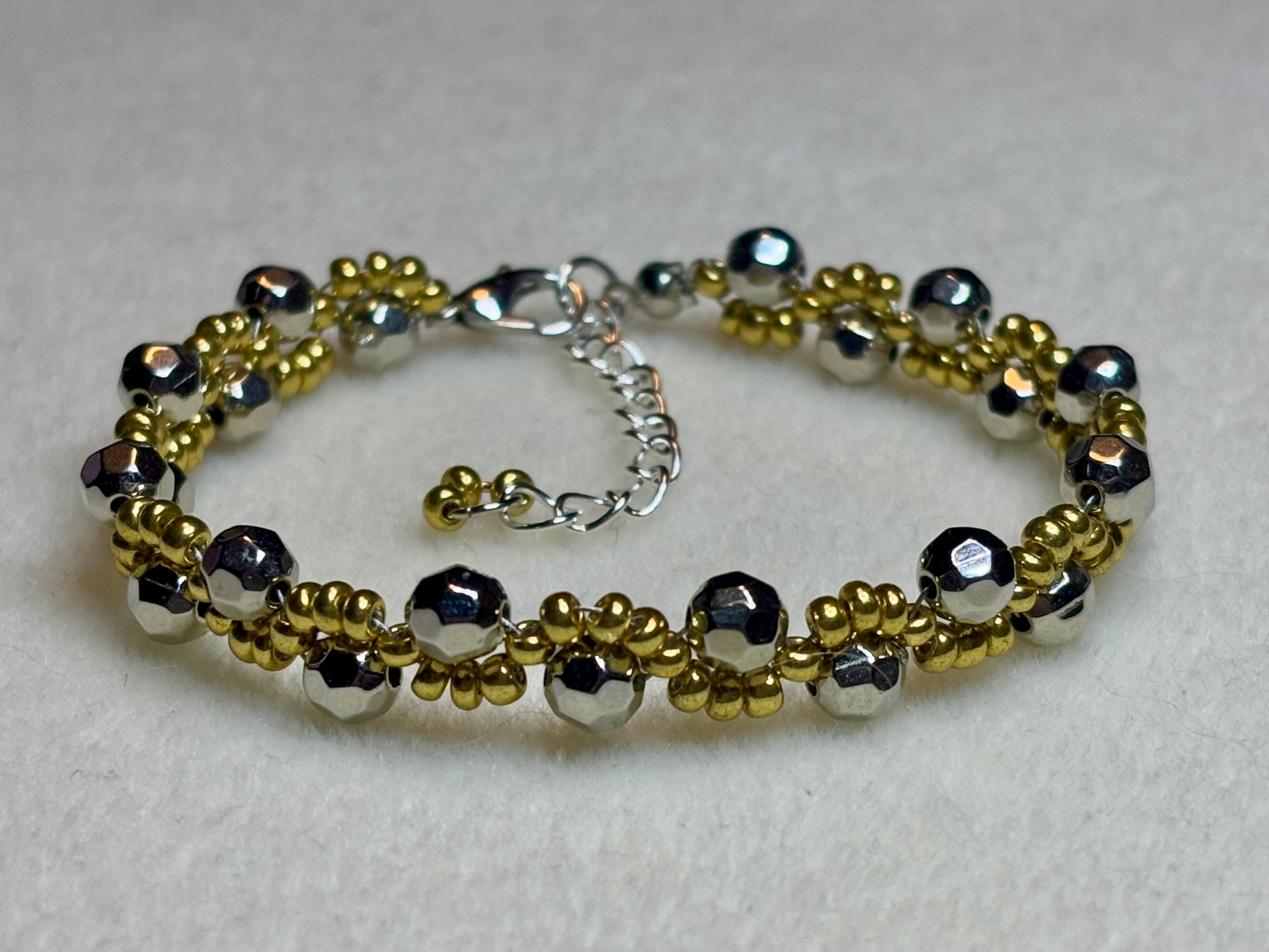 Handmade Beaded Bracelet Multi-colored