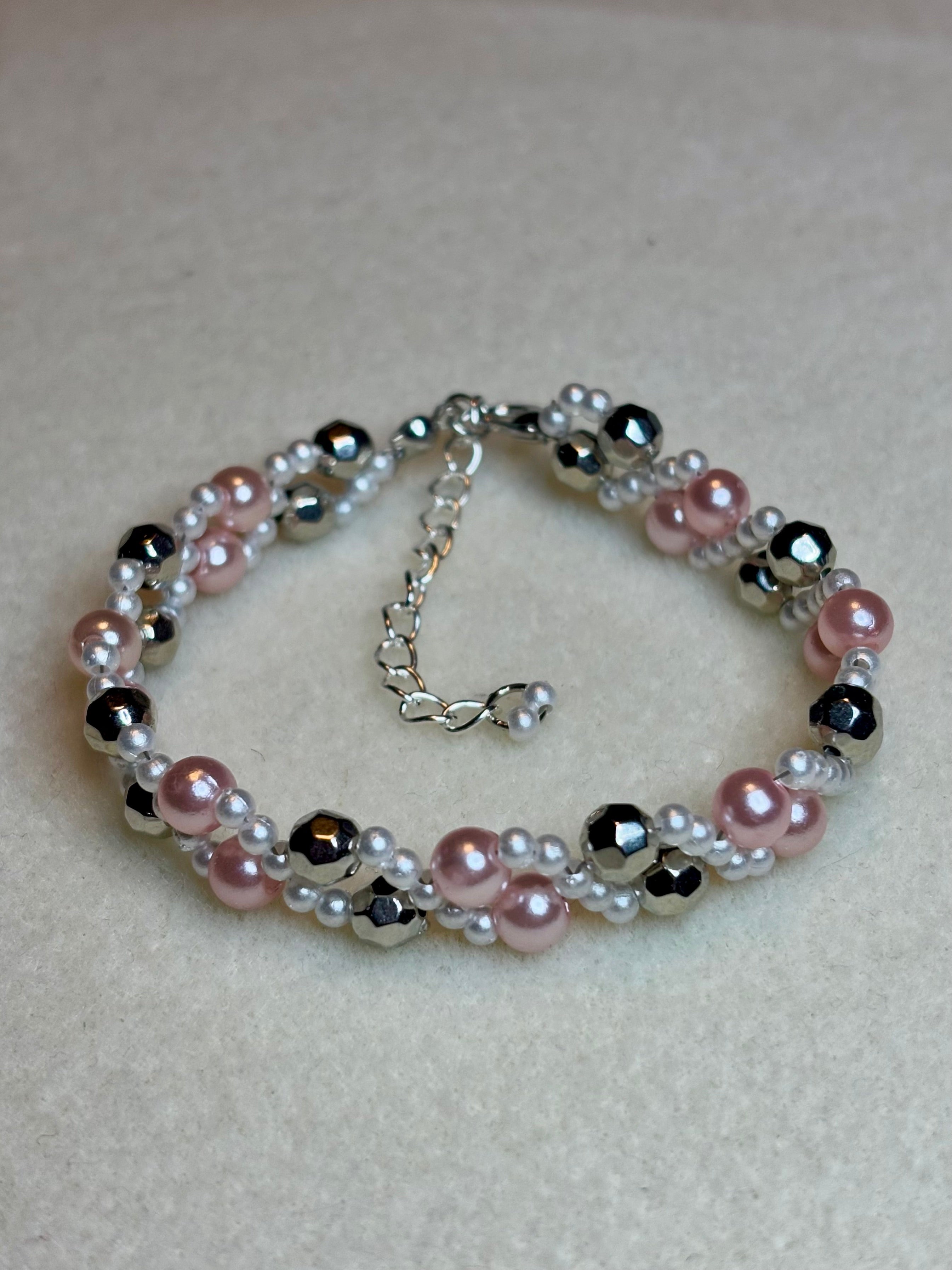 Handmade Beaded Bracelet Multi-colored