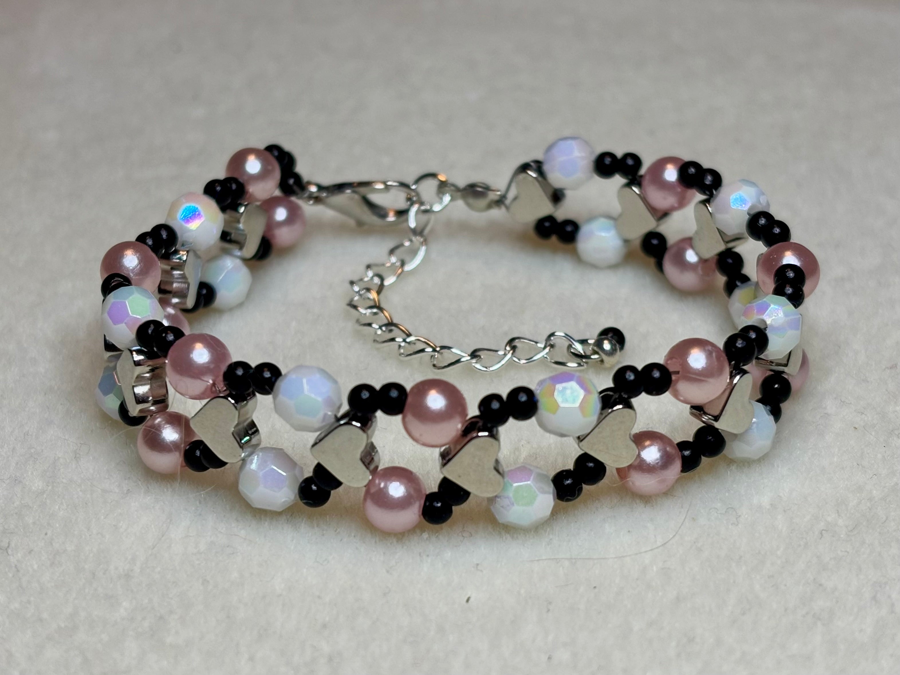 Handmade Beaded Bracelet Multi-colored