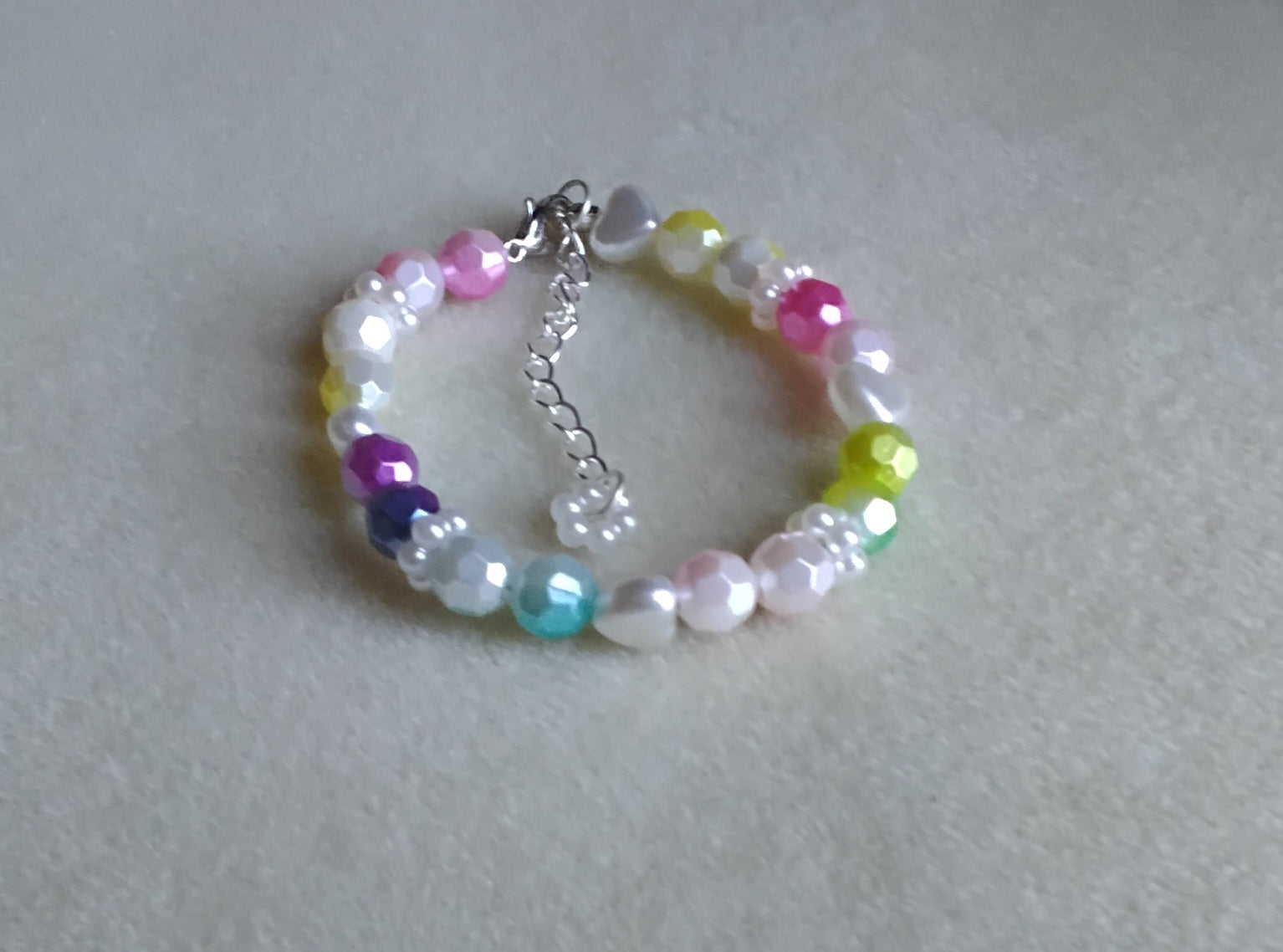 Handmade Beaded Bracelet Multi-colored