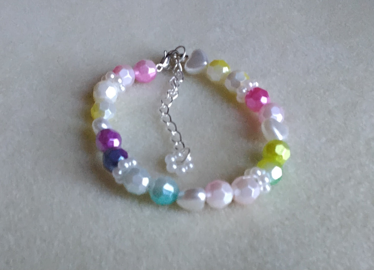 Handmade Beaded Bracelet Multi-colored